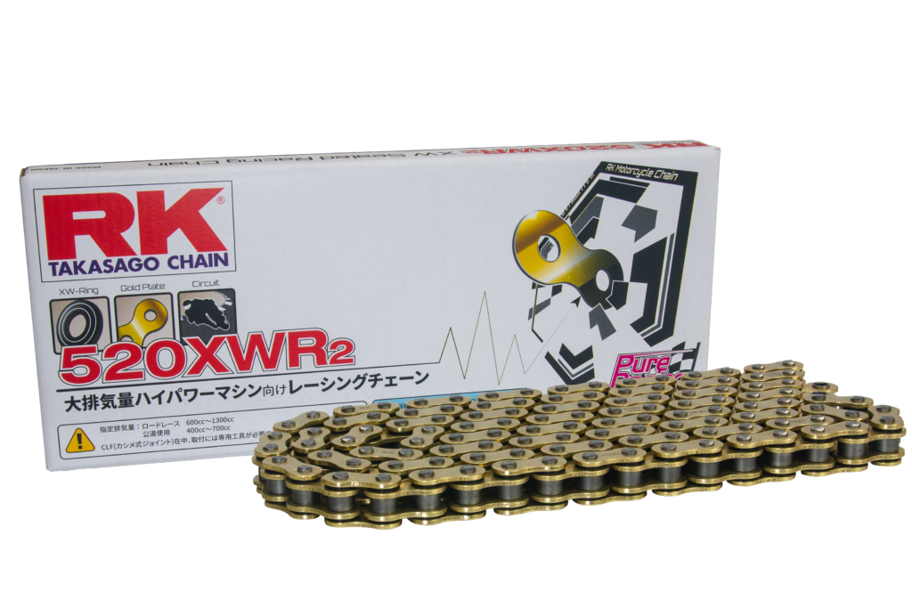 RK JAPAN RKジャパン スタンダードシリーズチェーン 520R-XW リンク数：114