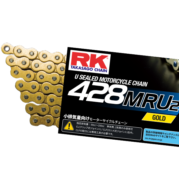 RK JAPAN RKジャパン GVシリーズゴールドチェーン GV420MS リンク数